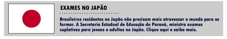 Exames Supletivos no Japão